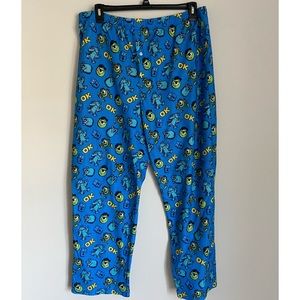 Pixar Monsters University Pajama Pants XL
